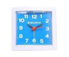 NEW Majestic – Mini réveil avec alarme, multicolore, 001853.97