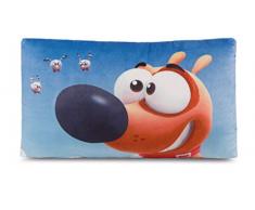 NICI 44245 Coussin rectangulaire Paf Le Chien, Bleu, 43 x 25 cm