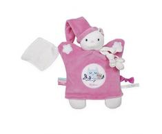 Kaloo Imagine - Doudou Marionnette Phosphorescent Ourson 20 cm - Rose