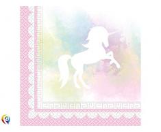 Procos Partyware- Serviettes de Table, 84861, Rose