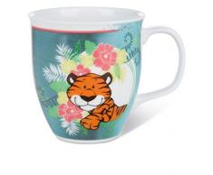 NICI, Vert, 43923 Gobelet Wild Friends Porcelaine, 410 ML