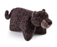 NICI 42935 Panther Jerome Coussin Gris 40 x 30 cm