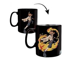 Up Close One Piece Luffy & Ace Tasse Thermo-Effet