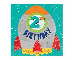 Amscan International 5122782 Lot de 16 serviettes de table imprimées