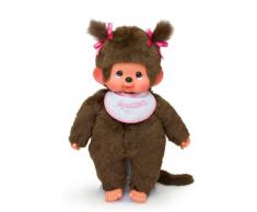 Kiki - Monchhichi - Peluche Fille avec des Tresses 45cm