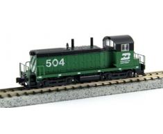 Kato 701764369 - EMD NW2 Burlington North.504 Train Miniature