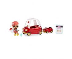 MGA- Meubles L.O.L Cozy Coupe avec poupée M.C. Swag et 10+ Surprises Toy, 564096E7C, Multicolore