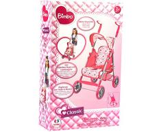 Globo Jouets 37373 68 cm Bimbo en métal avec Pare-Soleil pour Poussette