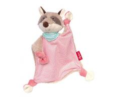 sigikid- Doudou Plat Raton Laveur Rose, 39194