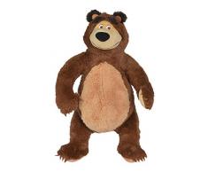 Simba - 109309894 - Masha et Michka -Peluche Michka avec Jambes Articulées - Marron - 50 cm