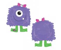 amscan- Decoration Halloween, 2512501, Violet