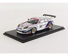 Spark- Voiture Miniature de Collection, S5525, Bleu/Rouge/Gris