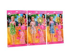 Globo Toys 35872 3 Assortis Blow Moule à Donna Mode poupée