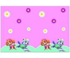 Procos 90278 Paw Patrol-Skye & Everest Nappe en Plastique Rose
