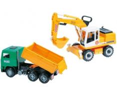 Bruder - 2911 - Véhicule Miniature - Camion avec pelle Liebherr