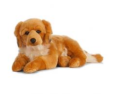 Peluche Living Nature - Chien géant Golden Retriever en peluche (60 cm)
