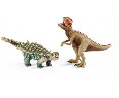 Schleich - 41426 - Figurine - Petits saichania et giganotosaure