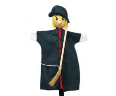 Goki - 2040600 - Marionnette À Mains en Peluche - Sorcière