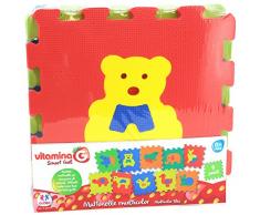 Globo Toys 5095 32 x 32 x 1 cm Vitamina _ G Animaux Tapis de Puzzle
