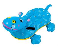 Atosa Jilong Matelas Hippopotame avec poignée 95 cm x 60 cm