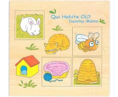 Sapin Malin - SM59048 - 1 - Jouet Premier Age - Jouet en Bois - Qui Habite Où ?