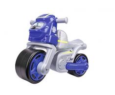 Big 800056312 – Police Bike véhicule pour Enfant, Argent