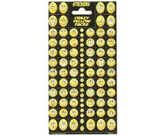 Autocollants 3D - Crazy Yellow Faces