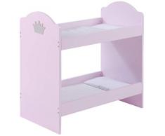 Roba - 98031 - Mobilier De Poupée - Lit Superposé De Poupée - Sophie