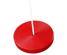 rcee Izzy Sport 73202 Balancelle en Plastique Env. 28 cm - Certifié TÜV et GS - Rouge