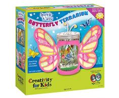 Creativity for Kids 6121 Sparkle-N-Glow Butterfly Terrarium Grow Kit