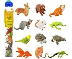 Plastoy - 6815-04 - Figurine - Animal - Tubo Figurine - Animal De Compagnie