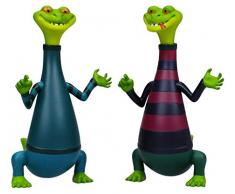 Monchhichi - Set de 2 Figurines Articulées Blitz&Glitz - 7,5 cm