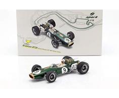 SPARK- Voiture Miniature de Collection, 18S370, Vert/Or