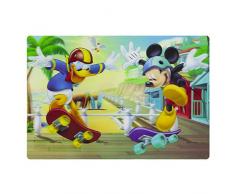 suncity – Mickey Nappe plastique 3d 42 x 28, Multicolore (mmo102554)