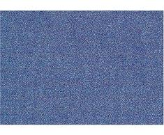 Knorrprandell 1943854 Carte Table Métallique, la Carte Ouvert : 100 x 90 mm, 250 g/m², Bleu