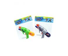 Kidz Corner 433349 Pistolet à Eau avec réservoir 25 cm Multicolore