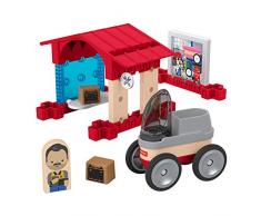 Fisher-Price Wonder Makers coffret de construction le Garage, jouet pour enfant dès 3 ans, GLM42