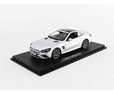 Spark- Voiture Miniature de Collection, S8180, Argent