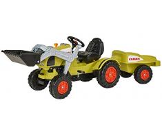 Big - 800056553 - Vehicule Enfant - Tracteur + Remorque pour Enfant - Class - Jeux de Plein Air - Vert