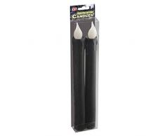 Widmann - BGH22104 - 2 bougies noires (piles non incluses)