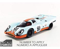 CMR- Voiture Miniature de Collection, CMR131_91, Bleu/Orange