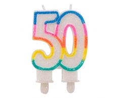 Folat Bougie à Chiffres 50 g