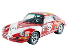Minichamps- Miniature Voiture de Collection, 107716882, Rouge/Blanc