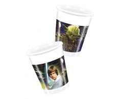 Star Wars 71963 - Héros et Méchants ,Gobelets en plastique,200ml- Lot de 8