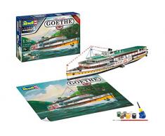 Revell Modellbausatz 05232 Rhine cuiseur Vapeur Goethe, échelle 1 : 160