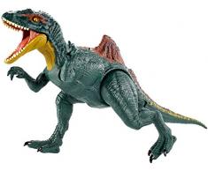 Jurassic World Grande figurine dinosaure Concavénator Double Attaque, coups de queue, de tête ou claquements de mâchoire, jouet pour enfant, GDT40