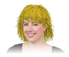Bristol Novelty Novelty-BW129 BW129 Perruque Guirlande, Doré, Taille Unique