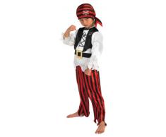 Rubies Déguisement Officiel - Pirate Raggy - pour garçon de 3 à 4 Ans - 104 cm - Taille S