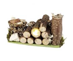 Kahlert Timber Chantier avec éclairage LED - 9 V