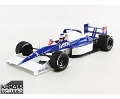 Minichamps- Voiture Miniature de Collection, 110900004, Bleu/Blanc